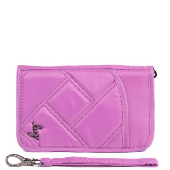 Lug Legacy Collection Tandem SE RFID Wallet Wristlet Acai Berry - Picture 2 of 8